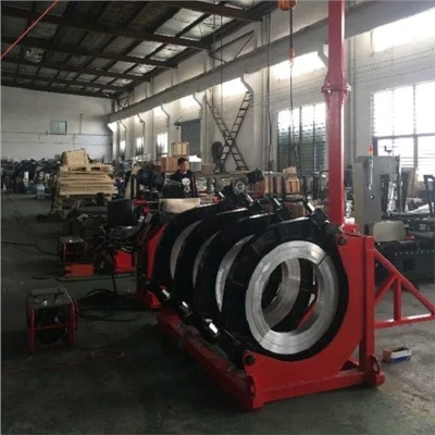Machine de soudage par fusion bout à bout de tuyaux en HDPE