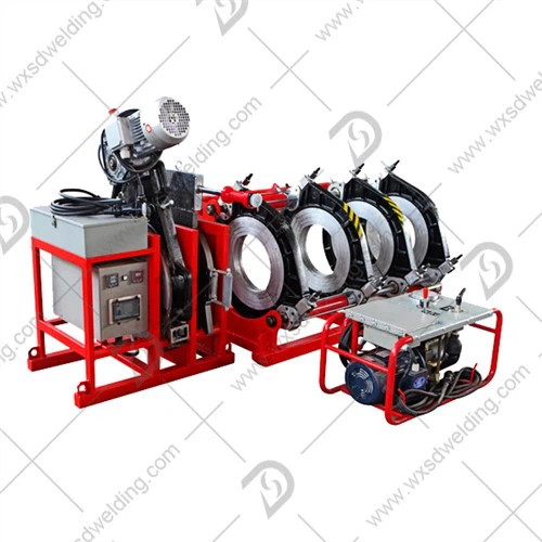Machine de soudure bout à bout de tuyau de HDPE de thermofusion en plastique de SDD500 PE